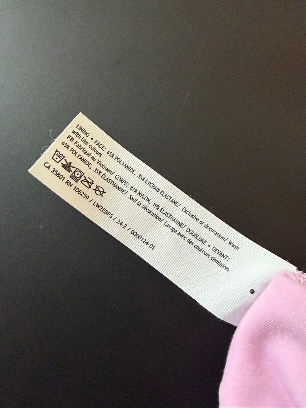 lululemon Light Pink Racerback Sports Bra Top - Picture 6 of 7